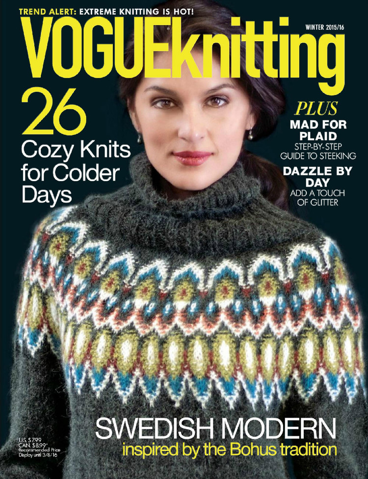 Vogue Knitting Winter 2015/2016 - 輕描淡寫 - 輕描淡寫