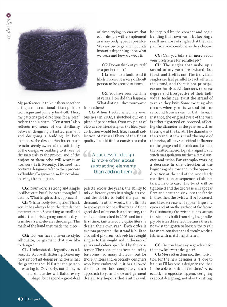Knit. Purl Spring-Summer 2016 - 輕描淡寫 - 輕描淡寫