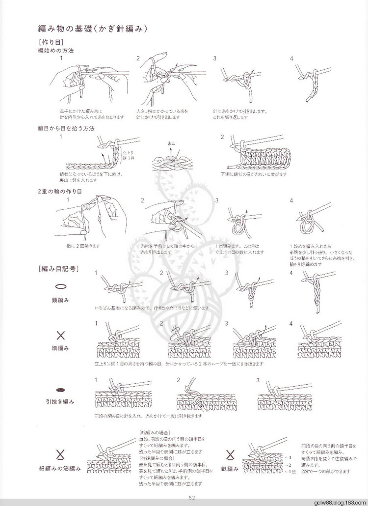2015 じっくり編んで永く愛せるニットのふだん著 (2) - 木棉花 - 雨茫茫，霧茫茫，盼望花開，花已落……