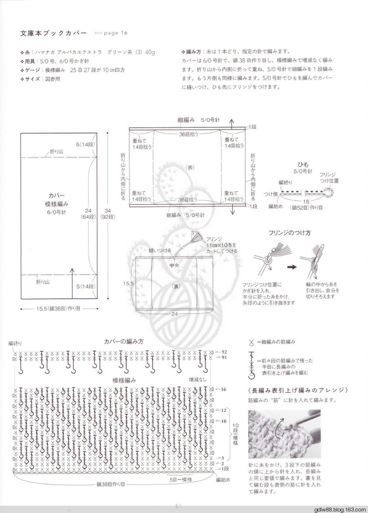 2015 じっくり編んで永く愛せるニットのふだん著 (2) - 木棉花 - 雨茫茫，霧茫茫，盼望花開，花已落……