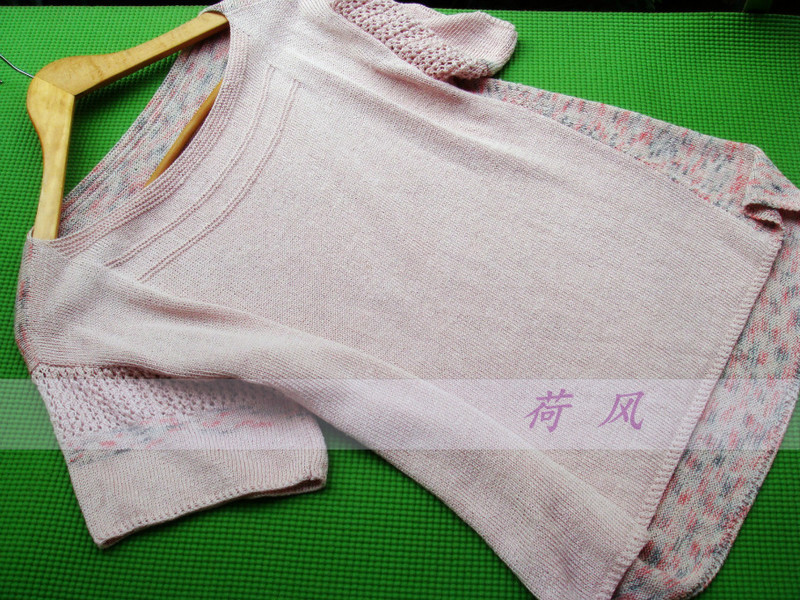 疏影——冰麻短袖衫 - 七月.荷風 - 水殿風來