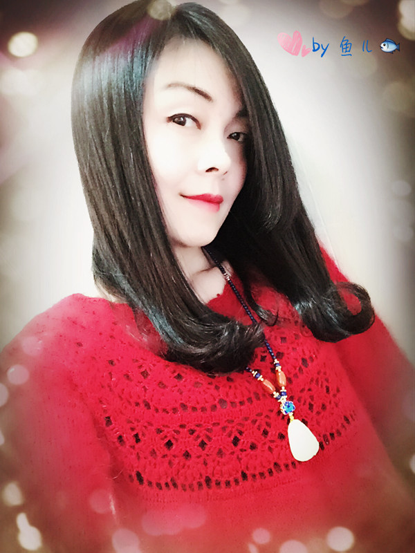 朱砂痣~~蔥花鉤織結合   06 - 魚兒 - 魚兒的小溪
