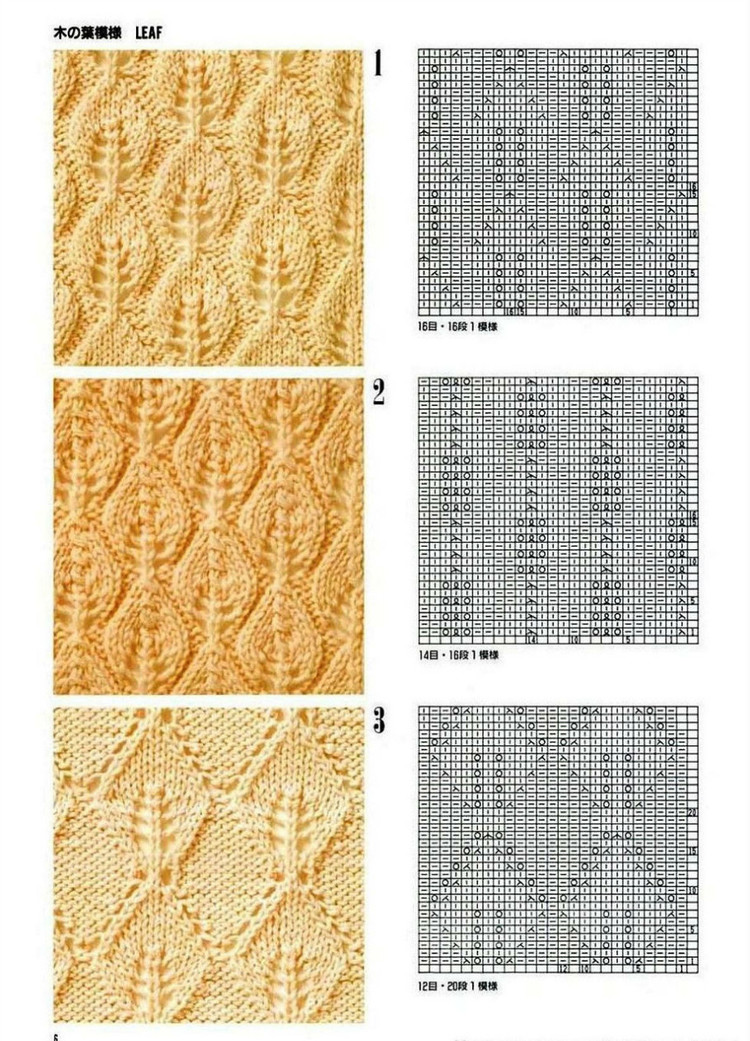 300 Knitting patterns book (鏤空花樣）一 - 非編魚 - 非編魚的博客