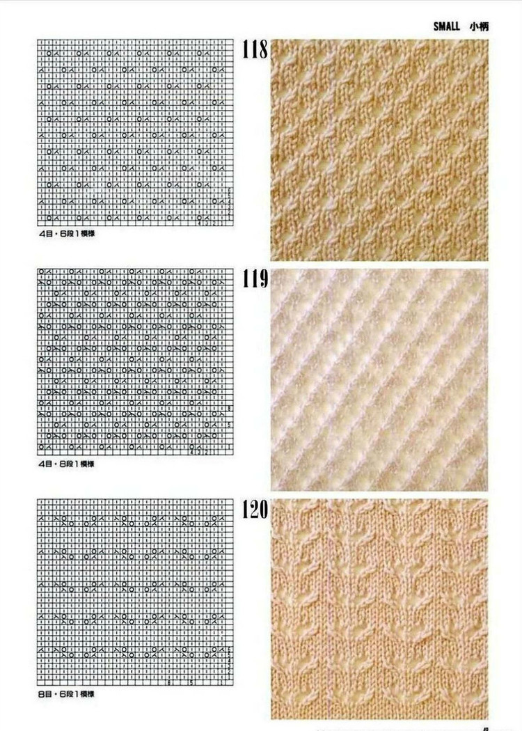 300 Knitting patterns book (鏤空花樣）一 - 非編魚 - 非編魚的博客