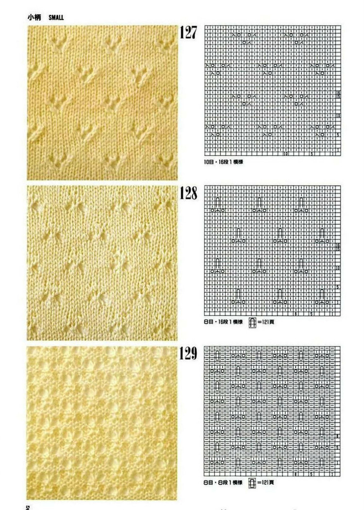 300 Knitting patterns book (鏤空花樣）一 - 非編魚 - 非編魚的博客
