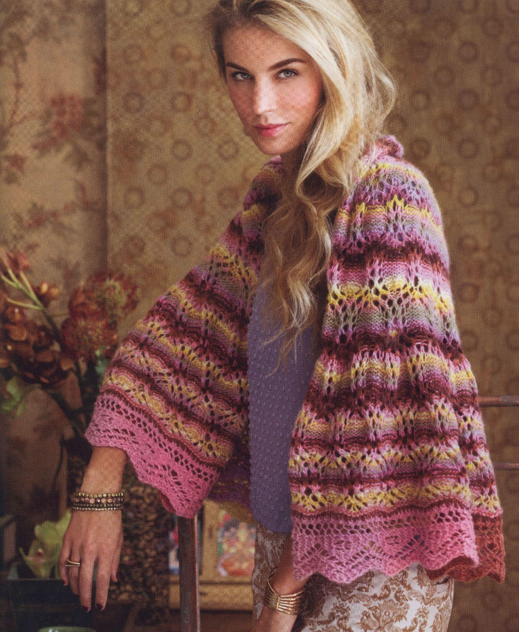 Noro Lace 30 ExquisiteKnits 2015 - 輕描淡寫 - 輕描淡寫