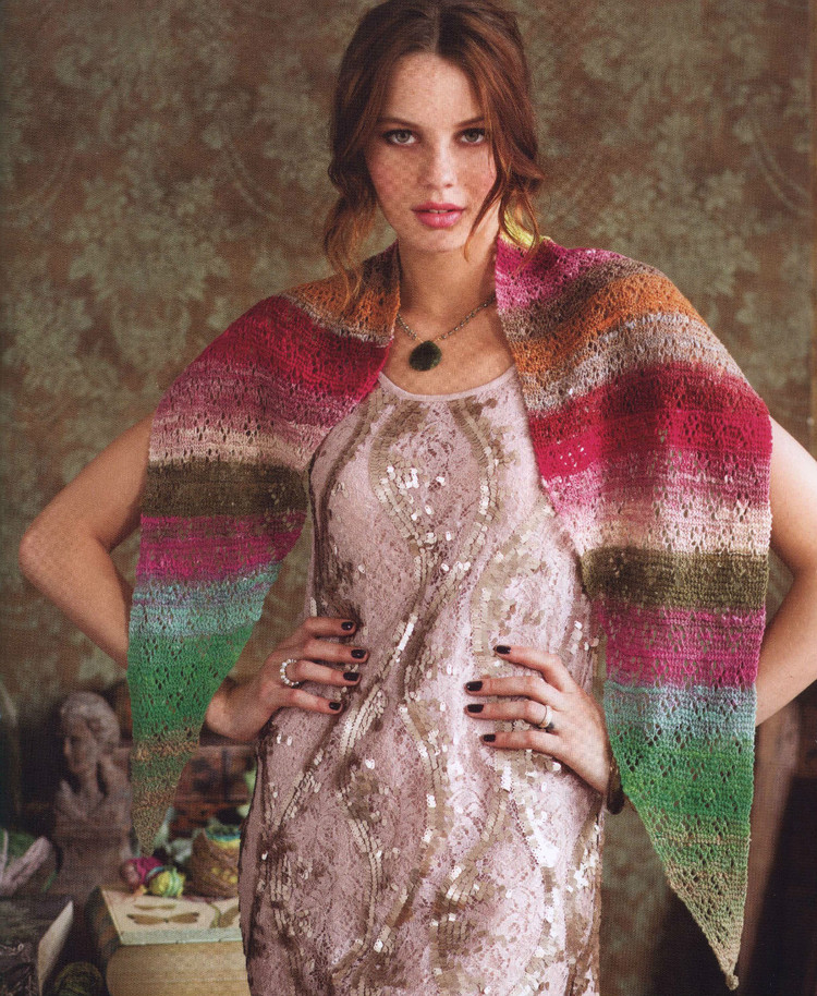 Noro Lace 30 ExquisiteKnits 2015 - 輕描淡寫 - 輕描淡寫