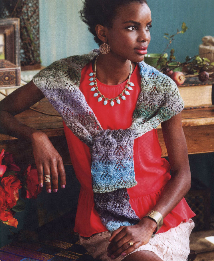 Noro Lace 30 ExquisiteKnits 2015 - 輕描淡寫 - 輕描淡寫