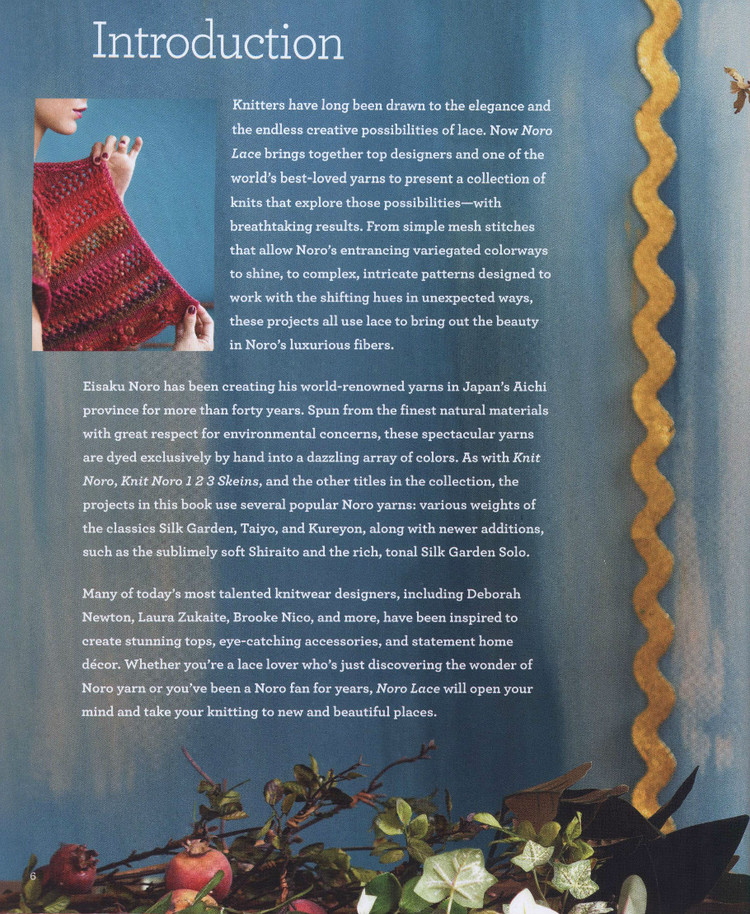 Noro Lace 30 ExquisiteKnits 2015 - 輕描淡寫 - 輕描淡寫