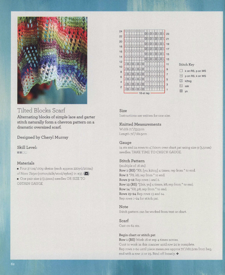 Noro Lace 30 ExquisiteKnits 2015 - 輕描淡寫 - 輕描淡寫