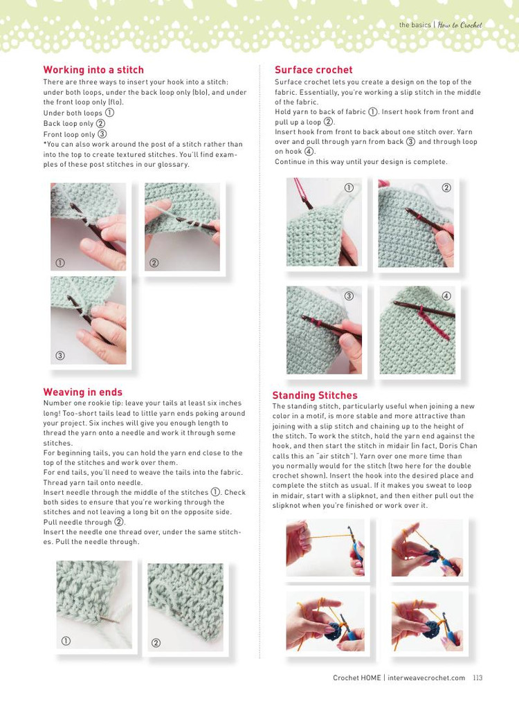 Interweave Crochet Home 2015 - 輕描淡寫 - 輕描淡寫