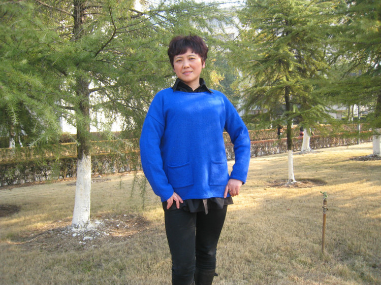 前短后長寬松休閑毛衣 - 心禾 - 心禾溫馨小屋