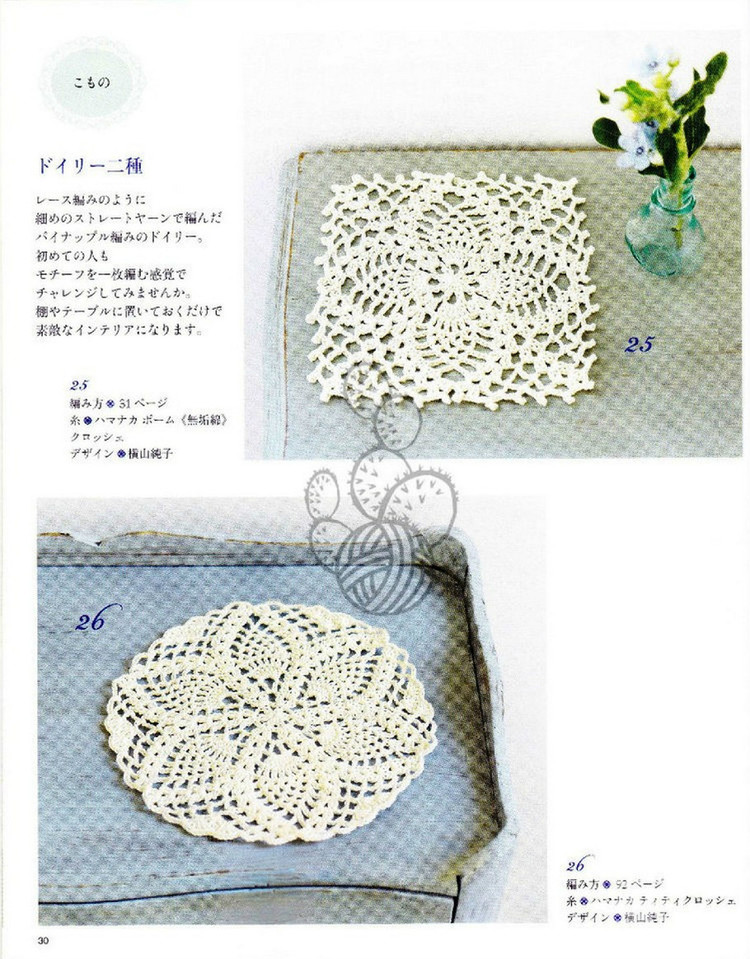 Lovely Pineapple Pattern Crochet Clothes № 3527 2013 - 紫蘇 - 紫蘇的博客