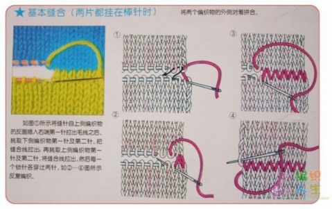 毛衣正面縫合的技巧(轉載) - 漣漪深處 - ~漣漪の深處~