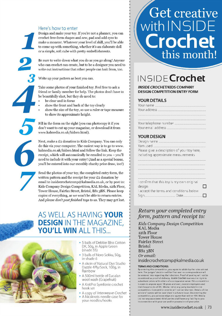 Inside Crochet №16 April 2011 - 輕描淡寫 - 輕描淡寫