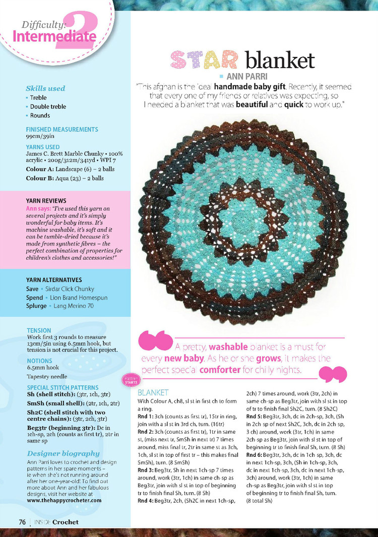 Inside Crochet №16 April 2011 - 輕描淡寫 - 輕描淡寫