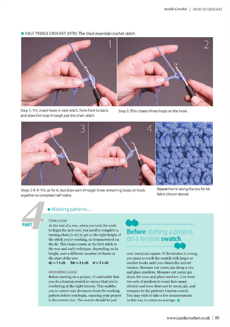 Inside Crochet №16 April 2011 - 輕描淡寫 - 輕描淡寫