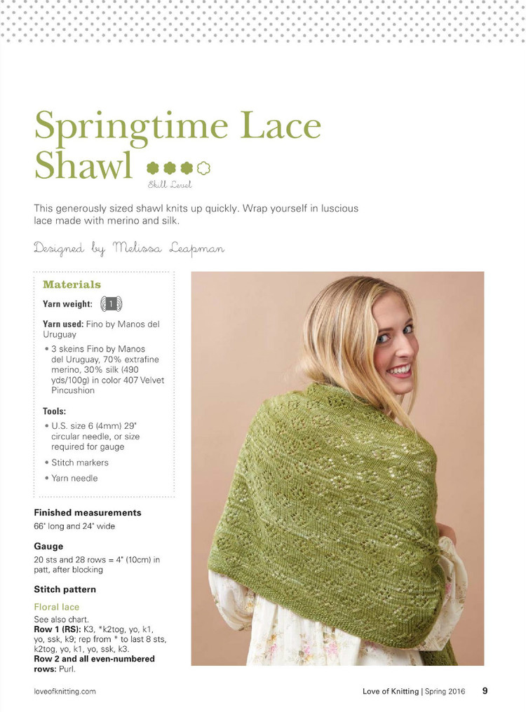 Love of Knitting  Spring 2016 - 輕描淡寫(xiě) - 輕描淡寫(xiě)