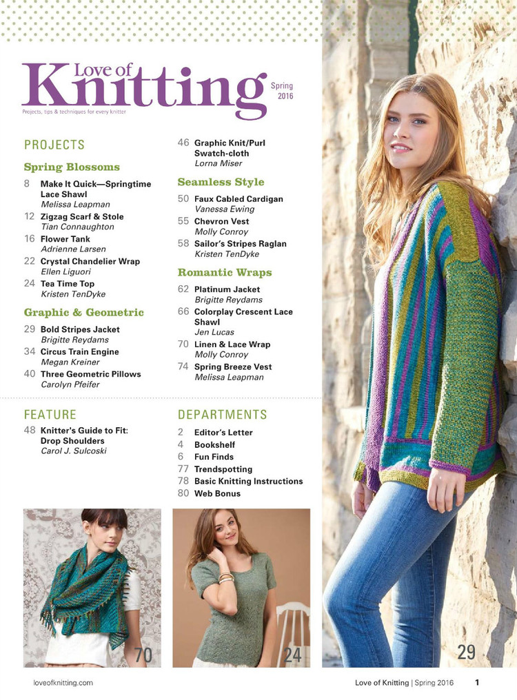 Love of Knitting  Spring 2016 - 輕描淡寫(xiě) - 輕描淡寫(xiě)