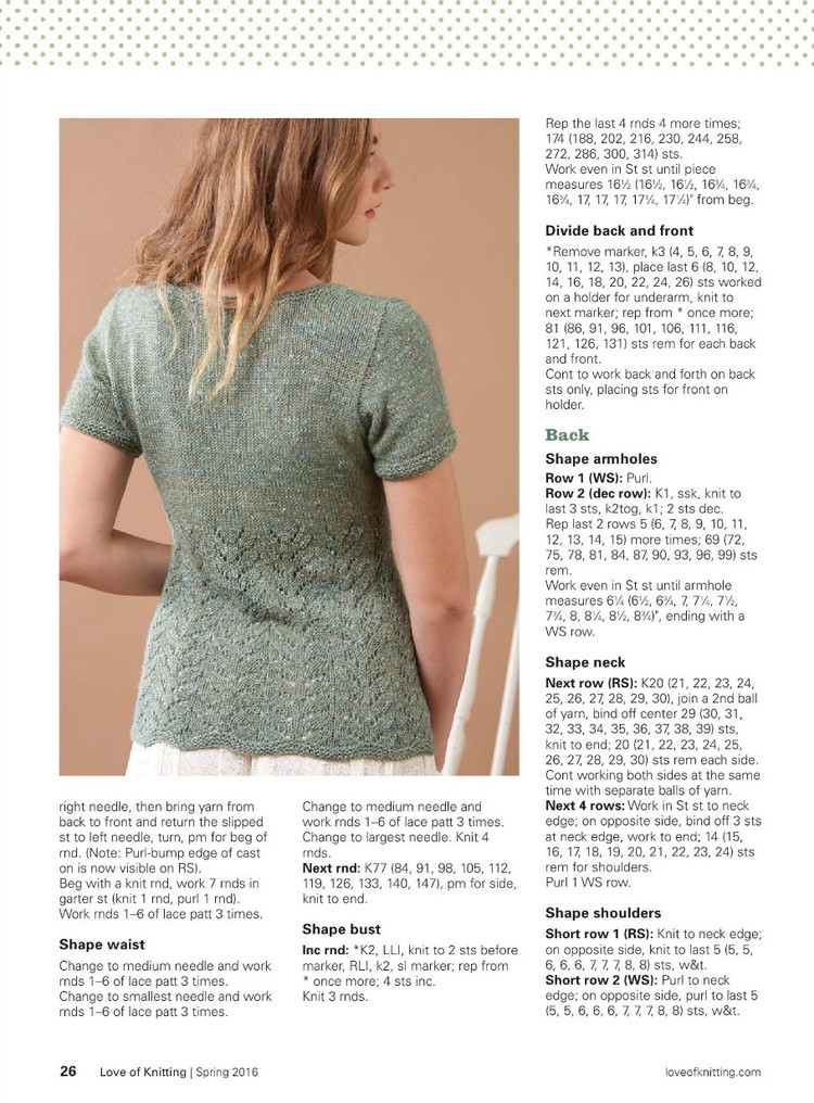 Love of Knitting  Spring 2016 - 輕描淡寫(xiě) - 輕描淡寫(xiě)