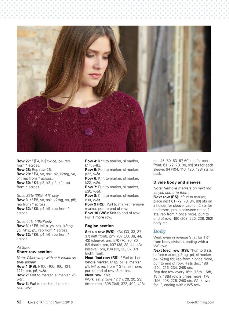 Love of Knitting  Spring 2016 - 輕描淡寫(xiě) - 輕描淡寫(xiě)