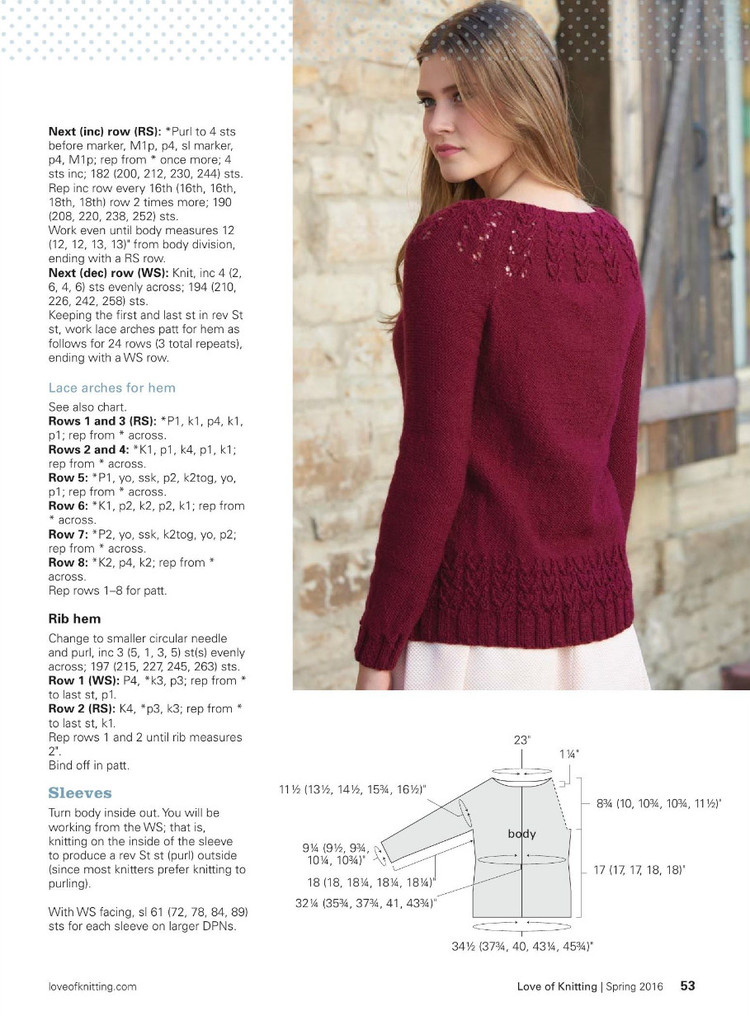 Love of Knitting  Spring 2016 - 輕描淡寫(xiě) - 輕描淡寫(xiě)