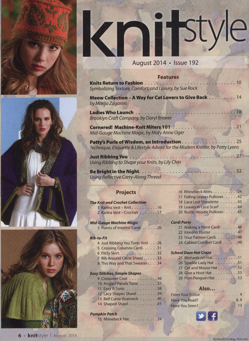 Knit Style №192 2014 - 紫蘇 - 紫蘇的博客