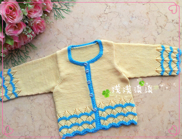 【淺淺淡淡】*樂雙---嬰兒二件套 - 淺淺淡淡 - 淺 淺 淡 淡