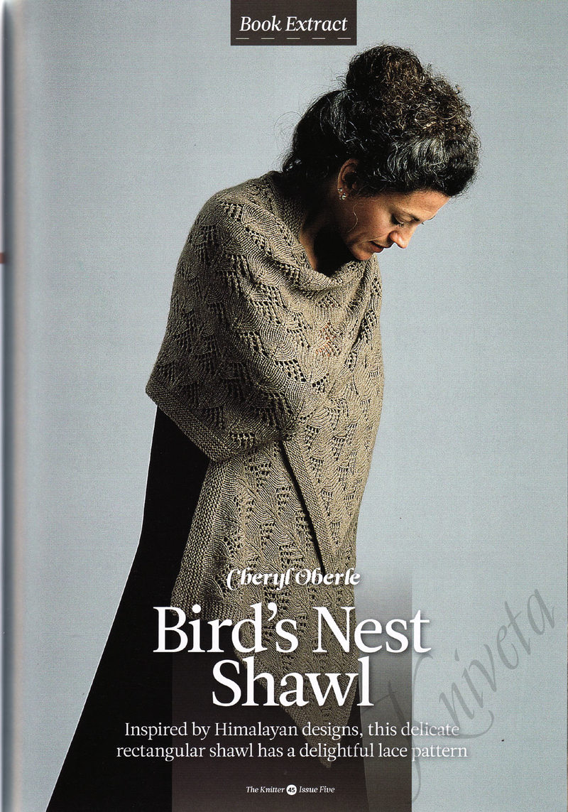 201512 翻譯習作——Birds Nest 鳥巢（實用款披肩） - 水若 - 滿溪流水香