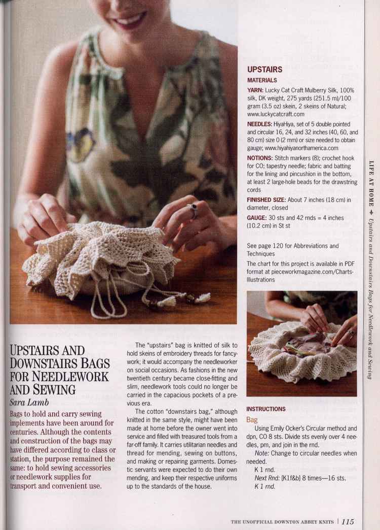 The Unofficial Downton Abbey Knits 2014 - 輕描淡寫 - 輕描淡寫