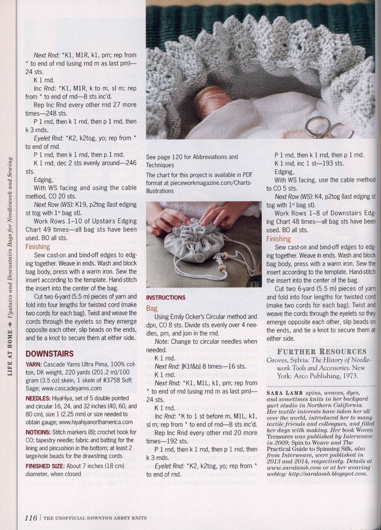 The Unofficial Downton Abbey Knits 2014 - 輕描淡寫 - 輕描淡寫