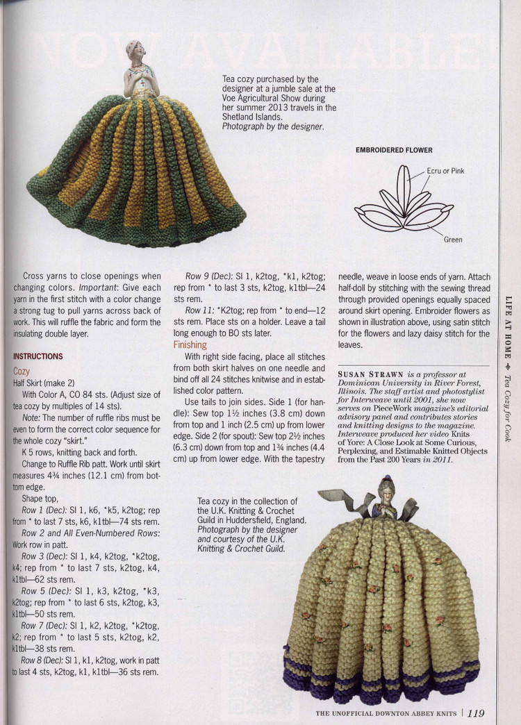 The Unofficial Downton Abbey Knits 2014 - 輕描淡寫 - 輕描淡寫