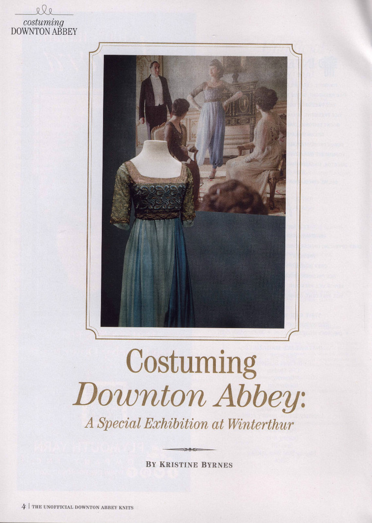 The Unofficial Downton Abbey Knits 2014 - 輕描淡寫 - 輕描淡寫