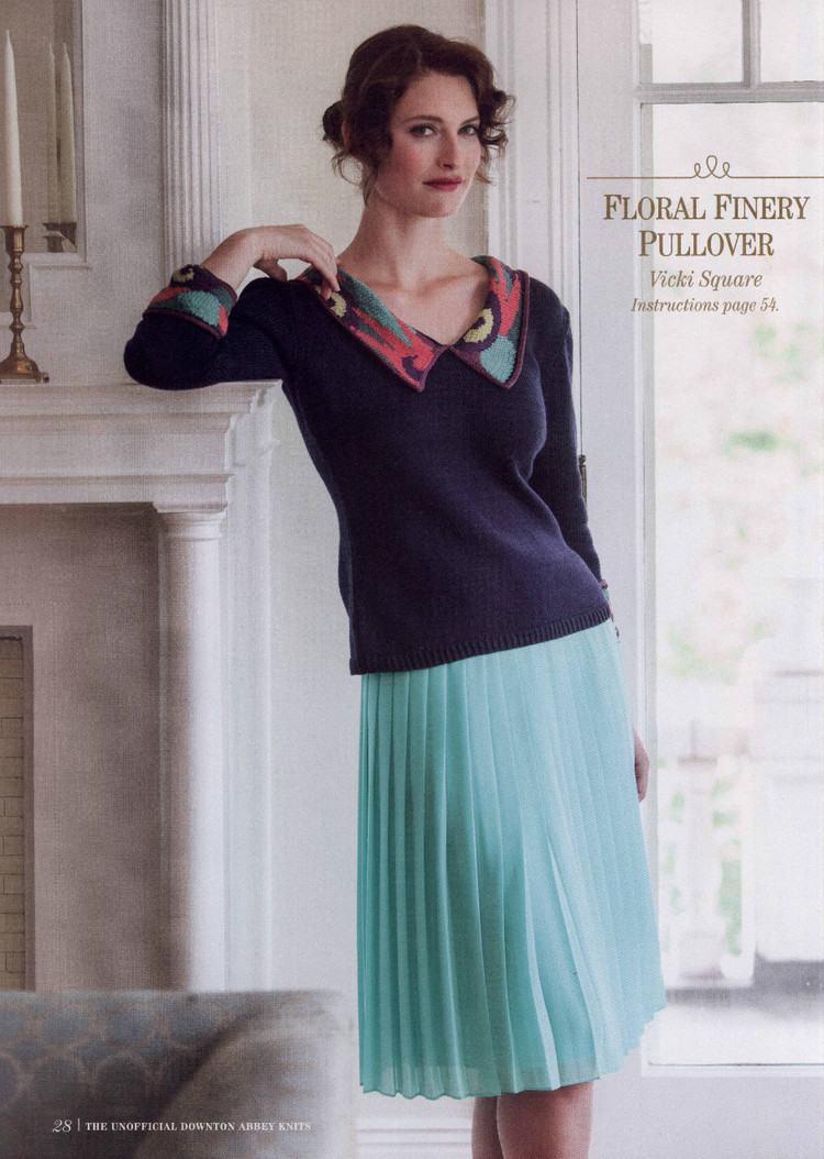 The Unofficial Downton Abbey Knits 2014 - 輕描淡寫 - 輕描淡寫