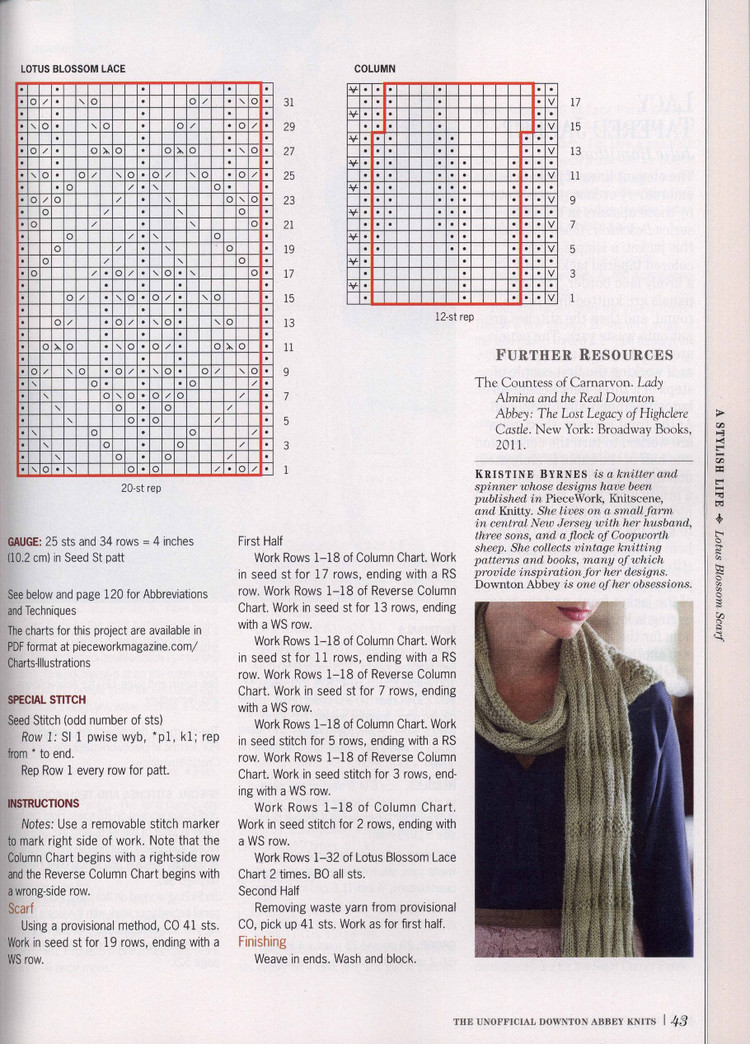 The Unofficial Downton Abbey Knits 2014 - 輕描淡寫 - 輕描淡寫