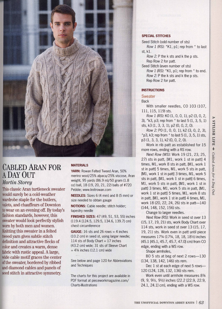 The Unofficial Downton Abbey Knits 2014 - 輕描淡寫 - 輕描淡寫