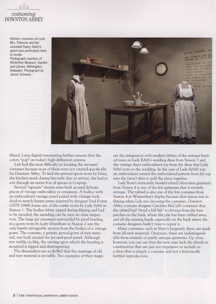 The Unofficial Downton Abbey Knits 2014 - 輕描淡寫 - 輕描淡寫