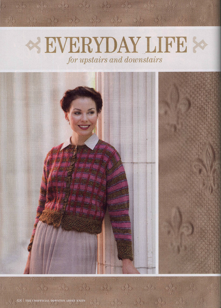 The Unofficial Downton Abbey Knits 2014 - 輕描淡寫 - 輕描淡寫