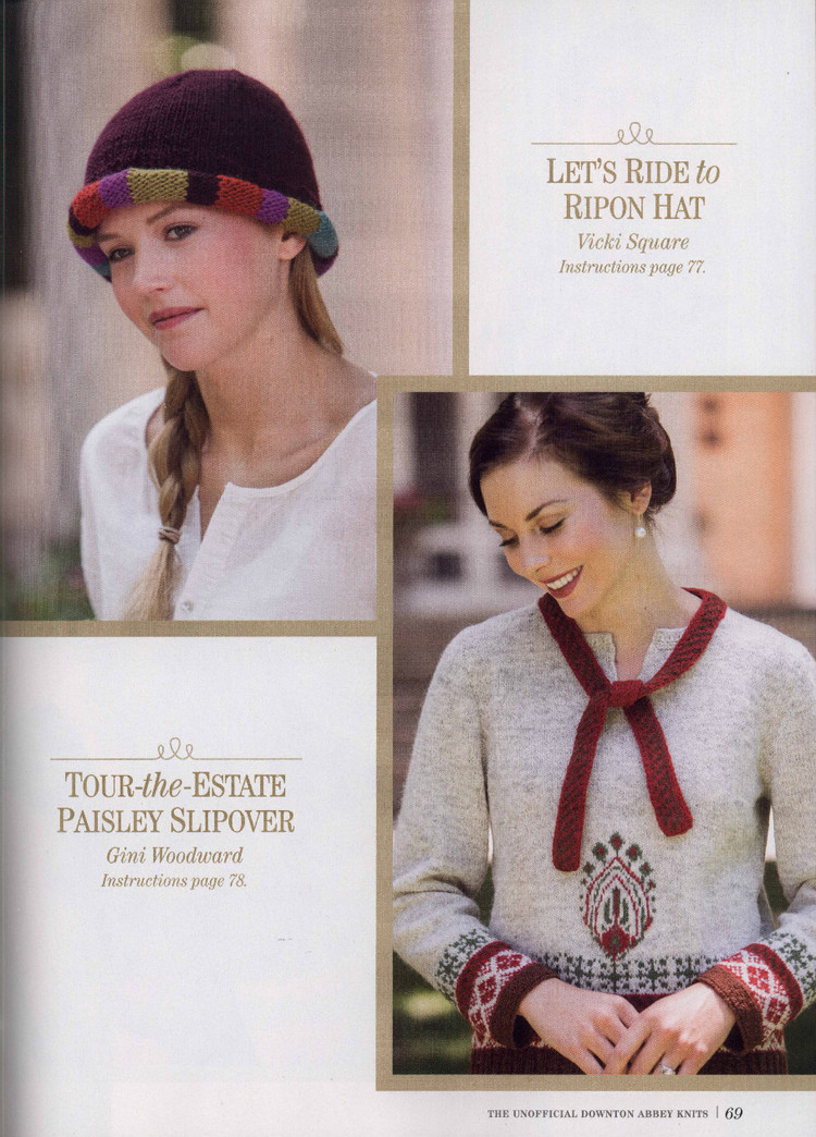 The Unofficial Downton Abbey Knits 2014 - 輕描淡寫 - 輕描淡寫