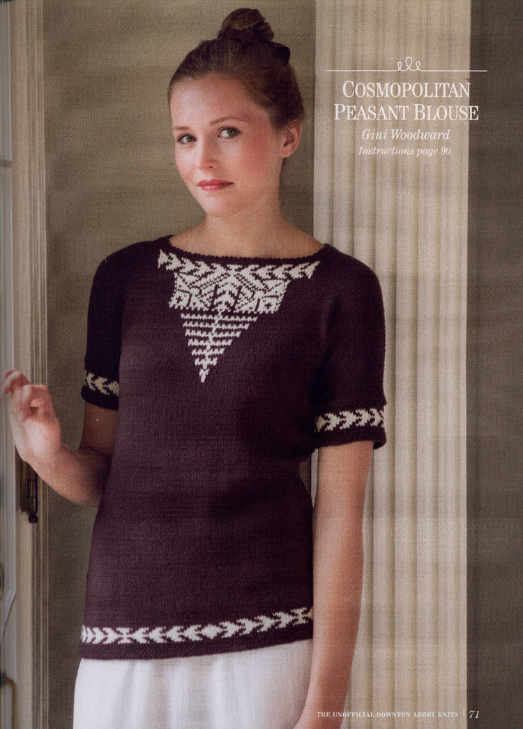 The Unofficial Downton Abbey Knits 2014 - 輕描淡寫 - 輕描淡寫