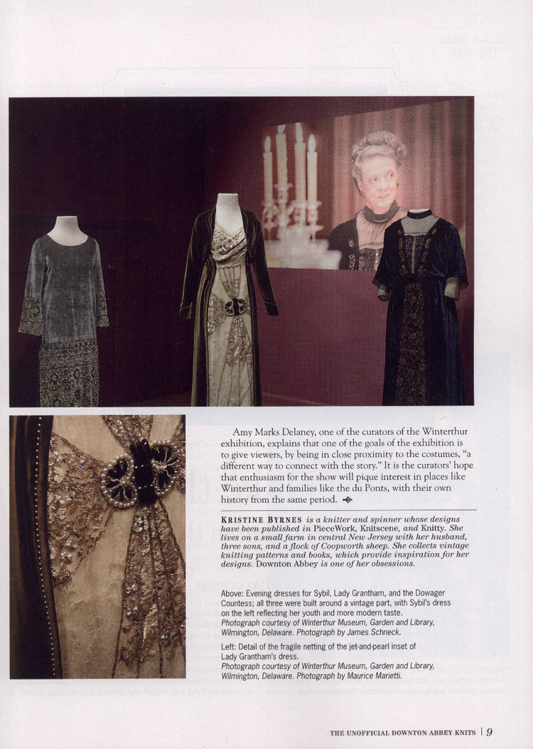The Unofficial Downton Abbey Knits 2014 - 輕描淡寫 - 輕描淡寫