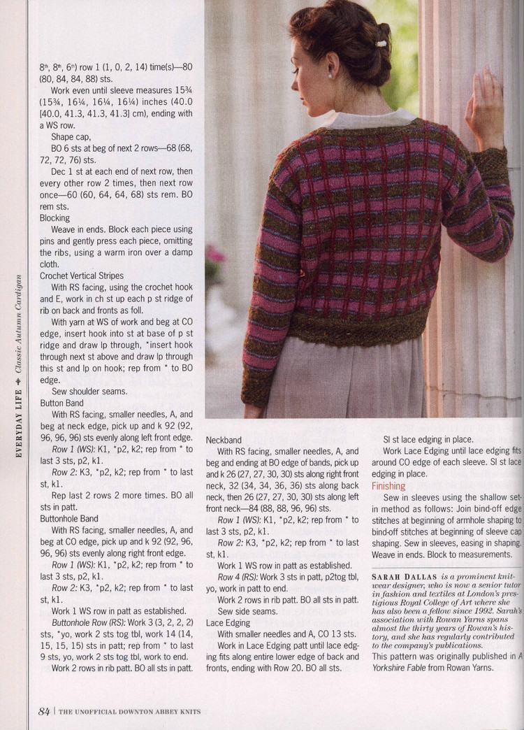 The Unofficial Downton Abbey Knits 2014 - 輕描淡寫 - 輕描淡寫