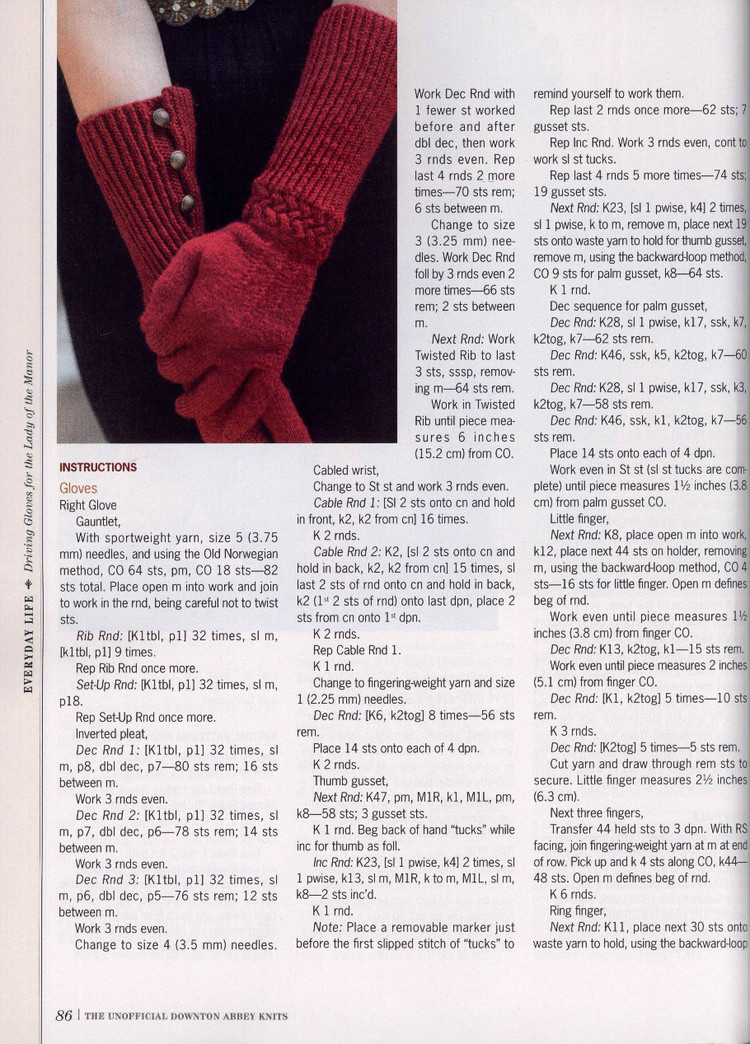 The Unofficial Downton Abbey Knits 2014 - 輕描淡寫 - 輕描淡寫