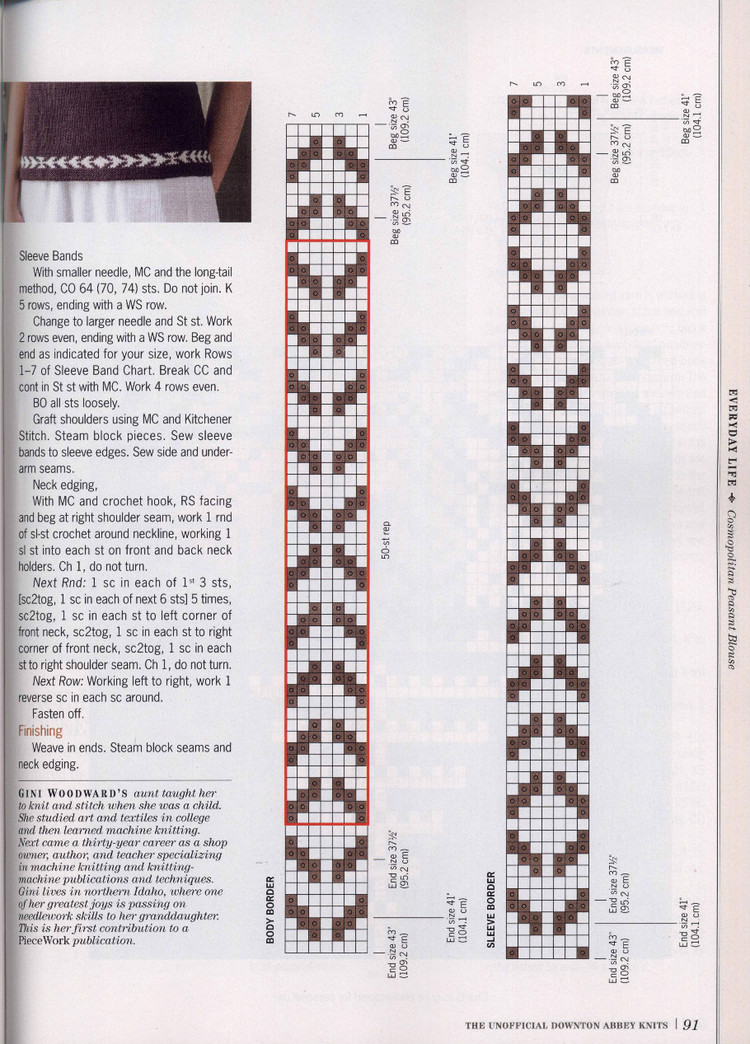 The Unofficial Downton Abbey Knits 2014 - 輕描淡寫 - 輕描淡寫