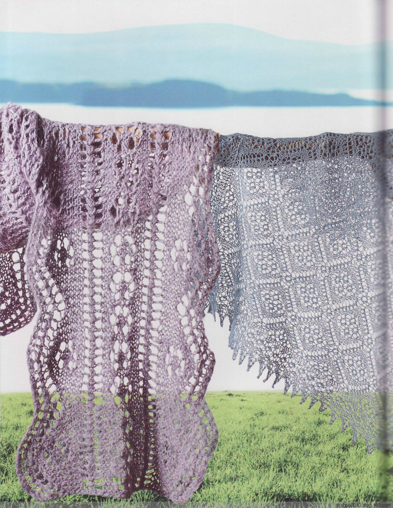 The Magic of Shetland Lace Knitting -- 鏤空花樣 - 紫蘇 - 紫蘇的博客