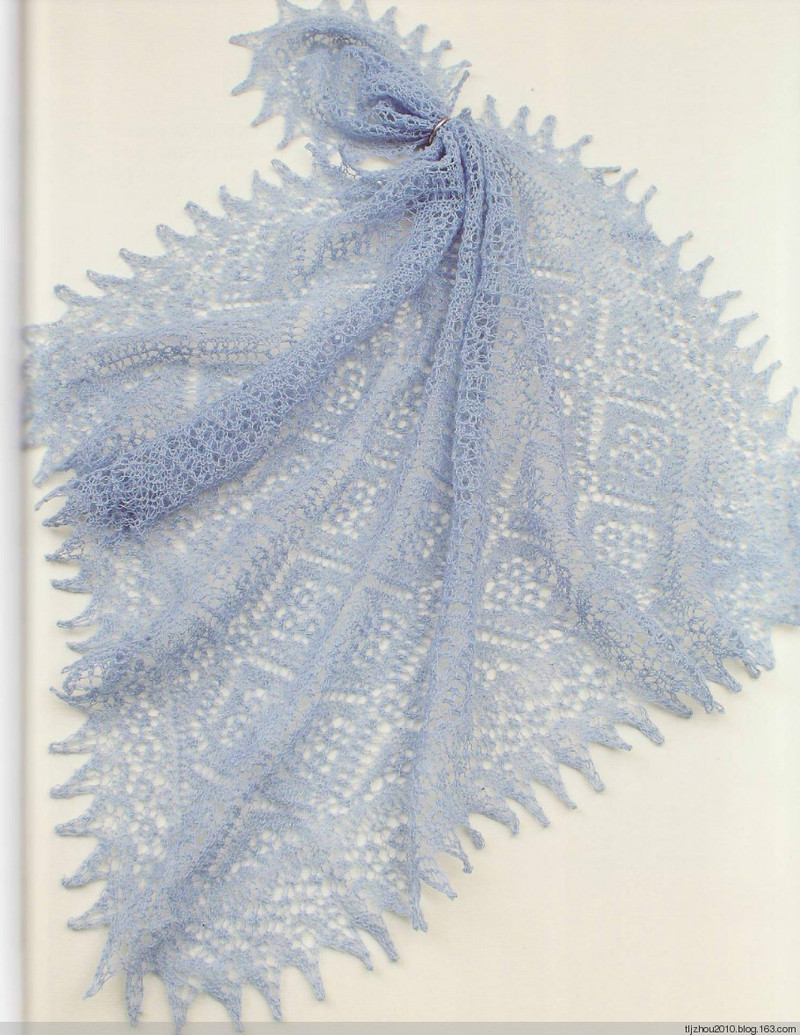 The Magic of Shetland Lace Knitting -- 鏤空花樣 - 紫蘇 - 紫蘇的博客