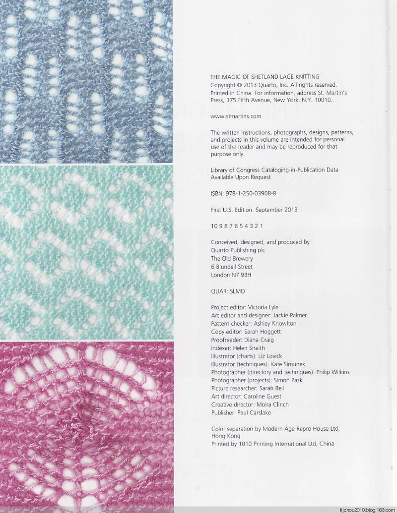 The Magic of Shetland Lace Knitting - 紫蘇 - 紫蘇的博客