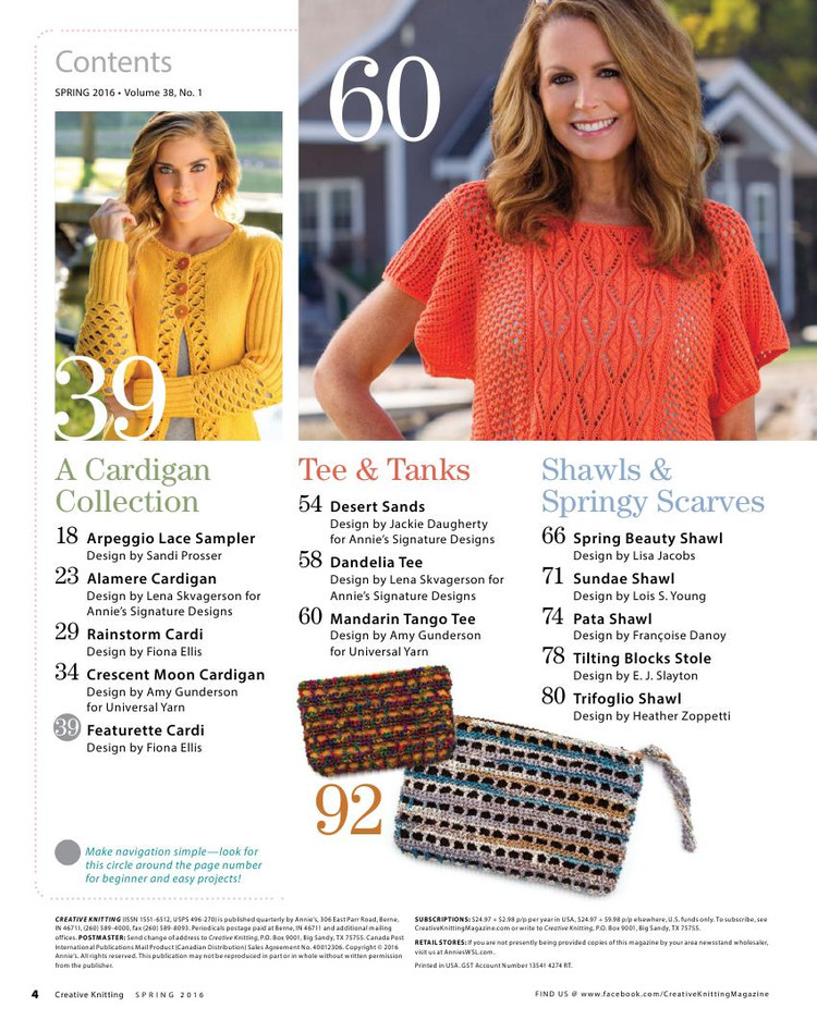 Creative Knitting  Spring 2016 - 輕描淡寫 - 輕描淡寫