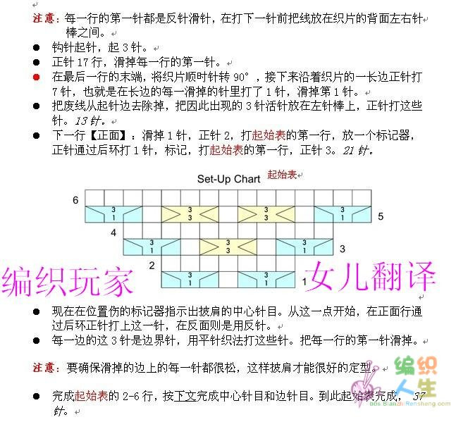 歐美海藻披肩教程～全翻譯【嚴禁仿成后投稿出書】 - 297163371 - 快樂如風的博客