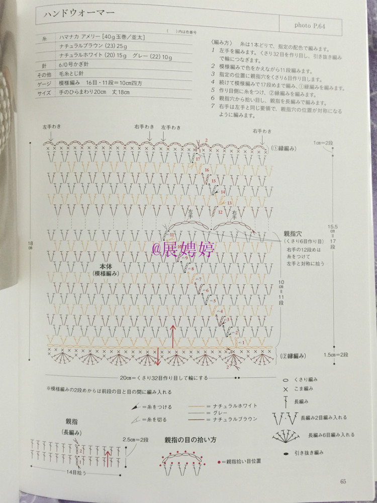 展娉婷新年禮物第三發(fā)：大人的第一次鉤針（圍巾、帽子、手套等） - 展娉婷 - 展娉婷的鉤針世界